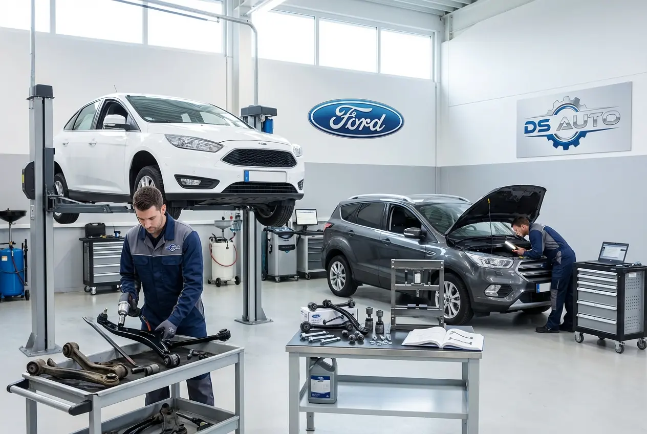 Диагностика и ремонт передней и задней подвески Ford в Жуковском - автосервис DS Auto
